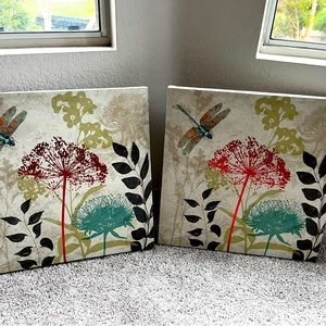 Art wall set 19 1/2 X 19 1/2